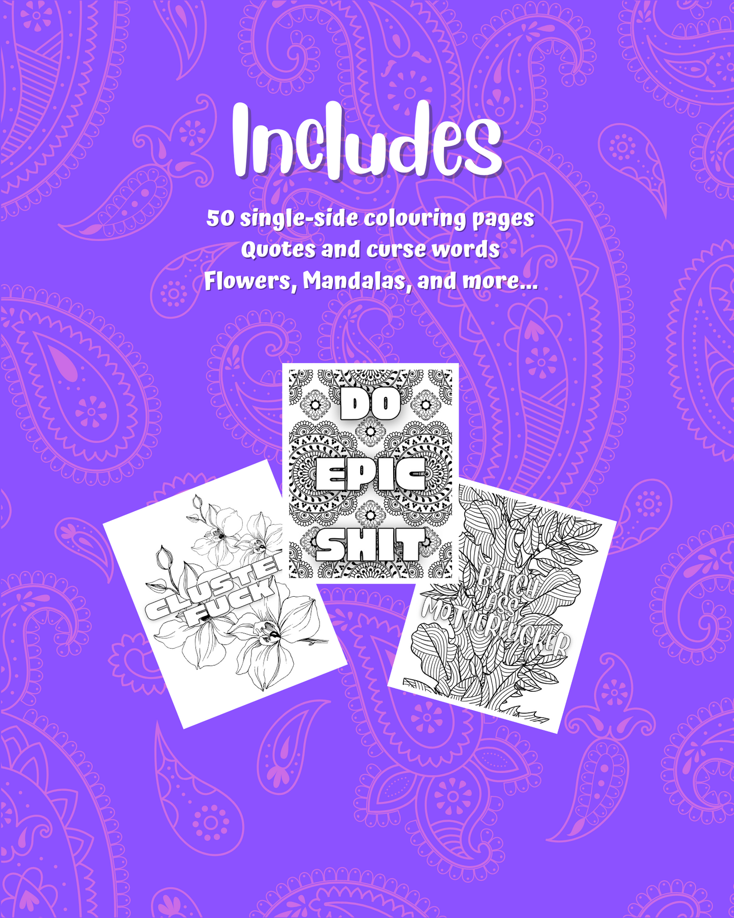 AVAILABLE ON AMAZON - Your Fucking Colouring Book